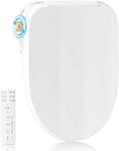 GAICOM Electric Bidet Toilet Seat Elongated Heated Seat Warm Air Dryer