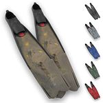 SEAC Motus, Long Free Diving Soft and Powerful Fins for Spearfishing