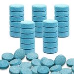 50PCS Car windshield washer fluid Concentrated Clean Tablets, Car Glass Wiper Fluid Concentrated Clean Tablets, Windshield Wiper Fluid Tablet Fit for Windshield Stains, Clear vision