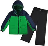 ODYSSEY-REFUGE LUNA Boys Snowsuit With Hood Water-repellent Ski suit Windproof Winter Suit