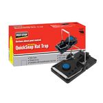 Pest-Stop Quick-Snap Rat Trap – Pre-Baited, Reusable Rat Control Trap with Hypoallergenic Lure – Fast-Acting, Easy to Use, Long-Lasting Bait