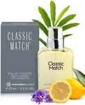 PB ParfumsBelcam Classic Match CM Eau De Toilette Spray, Fresh and Elegant Fragrance for Men, Woody and Floral Notes, Long-Lasting Scent, Men’s Cologne for Everyday Wear, 2.5 Fl Oz