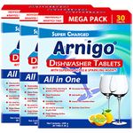 Arnigo Dishwasher Tablets | All in One | 90 Tablets (90)