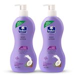 Parachute Advansed Deep Nourish Body Lotion for Women & Men, Dry Skin, 400ml (Pack of 2) | Pure Coconut Milk, 100% Natural, 72h Moisturisation