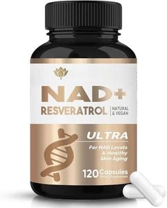 NAD+ Resveratrol Boosting Supplement, 1000MG NAD+ Supplement, Effizienter für Vitalität