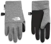 The North Face Kids' Recycled Etip Glove, TNF Medium Grey Heather, Medium