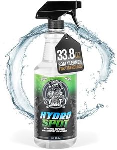 Salty Captain Exterior Boat Cleaner & Protectant Spray | Ceramic Infused Water Spot Remover | Marine Detailing Spray | Easy Spray & Wipe Formula, 33.8oz