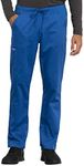 Cherokee Men and Women Drawstring Medical Pant with Breathable Mesh Lining WW020, L, Royal