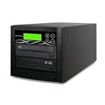 Spartan EZ Dupe Edge 1 to 1 Target Single DVD/CD Disc Copy Tower Duplicator with 24x Writer Burner (Standalone Video & Audio Back-Up Duplication System) D01-SSP