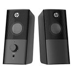 HP 8CA76AA 12 Watt 2.0 Channel USB Multimedia Speaker (Black)