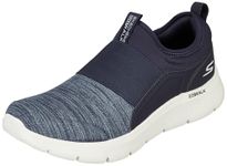 Skechers-Men's Walking Shoes-GO Walk FLEX-216487ID-NVY-8 Navy