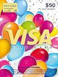 Visa $50 Balloons Gift Card (plus $