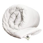 Devon Duvets - British Handcrafted Natural Woollen (Wool) Extra Warm Duvet Autumn/Winter Medium weight 900gsm 14+ Tog (Single 135 x 200 cm)