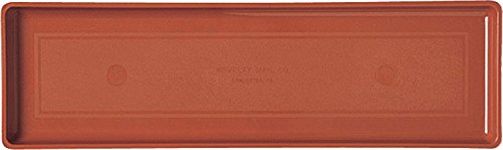 Novelty Mfg Co 10185 Plastic Flower Box Tray, Terra Cotta, 18-Inch Length