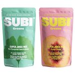 SUBI Best Green Superfood NOT FLAVOURED VEGETABLE AND DAILY GREENS REPLACEMENT Raw Ingredients: Morning Energy Booster 40 Day Supply & Best Green Superfood,Peach,Morning Energy Booster,40 Day Supply