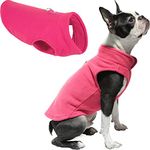 Gooby Every Day Fleece Cold Weather Vest for Small Dogs, Small, Pink