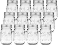 Mason Jars Set,480ml Regular Mouth 