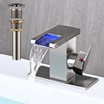 AVSIILE LED Bathroom Sink Faucet, B