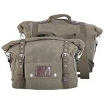 Oxford - Heritage Panniers Khaki 40L Khaki (OL578) Saddle Bag/Panniers