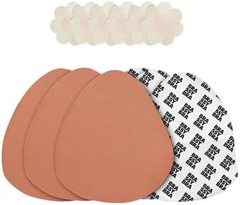 brassybra Strapless Boob Tape for A-G Cups, Strong Breast Lift Tape & Adhesive Bras, Breathable, Sweat-Proof & Waterproof with 3 Pairs Nipple Covers, Bra Tape for, Cup A-B Caramel
