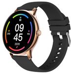 Fire-Boltt Phoenix Pro 35.3mm (1.39 inch) Bluetooth Calling Smart Watch, AI Voice Assistant, Metal Body with 120+ Sports Modes, SpO2, Heart Rate Monitoring (Gold Black)