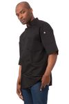 Chef Works Men's Montreal Cool Vent Chef Coat, Black, X-Small