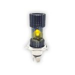 AUTOPOWERZ 40 Watt Dual-Color (Yellow/White) LED Headlight Bulb for Bikes and Cars (Pack of 1)