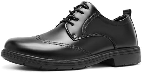 Men's Orthopedic Business Dress Walking Shoes: Outdoor Stylish Arch Support Supportive Orthotics Leisure Oxfords, Standing Driving Classic Modern Formal Casual Sneakers Black Size 11