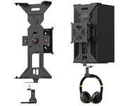 ElecGear Magnetic Wall Mount for Xbox Series X, Metallic Support with Hook for Gaming Headset, Magnets and Built-in Level Design - mount XSX Vertical, Horizontal or under the Desk