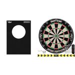 Viper Defender III Extended Dartboard Surround Wall Protector + Viper Shot King Dartboard Set