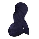 National Safety Apparel H11RY NFPA 70E Compliant Arc-Rated Balaclava, 30 Unhemmed, Denim Navy, One Size Fits All