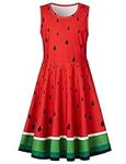 Princess Red and Green Sundresses f