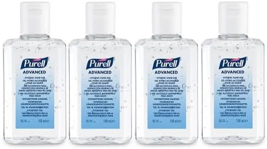 PURELL 100mL pack of 4 100ml PURELL Hand Sanitiser bottles