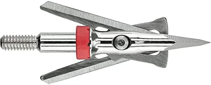 RAGE Hypodermic Crossbow Broadhead, 100g, Multi (39600),silver