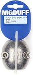 (25 mm) - Martyr Streamlined Shaft Zinc Anode with Stainless Steel Slotted Head