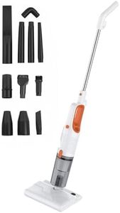 Advwin Vacuum Mop Combo,12-in-1 Wet/Dry Cleaning System with Dust&Water Tank, Wet Dry Stick Vac for Pet Hair/Carpets/Hard Floors in Homes/Apartments/Dorms