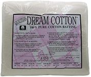 Quilter's Dream Natural Cotton White Select Batting (270cm x 240cm) Queen