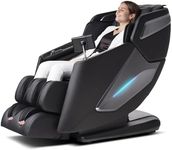 4D Massage Chair, Full Body Massage Chair, Zero Gravity Recliner w/Intelligent Voice Control, 53.14" SL Track, Electric Calfrest Extension, 12 Auto Modes, USB Type-C, Bluetooth Speaker, TFT Screen