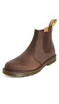 Dr. Martens Unisex-Adult 2976 Crazy Horse Chelsea Boot, Gaucho Crazy Horse, 6