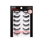 Ardell False Eyelashes Demi Wispies Black, 1 Pack (6 pairs Per Pack)