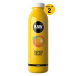 Raw Pressery Valencia Orange Juice (2 x 1000ml) Rich in Vitamin C, Natural Energizer & Immunity Booster, Healthy Juice, No Added Sugar, Not From Concentrate