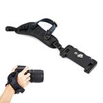 JJC Hand Strap Wrist Strap Grip with U Type Plate for DSLR Camera Canon Nikon Olympus Sony Panasonic Pentax