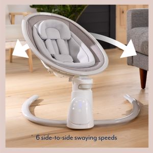 Graco Sway n Grow Bluetooth Baby Soother – Adjustable Swing