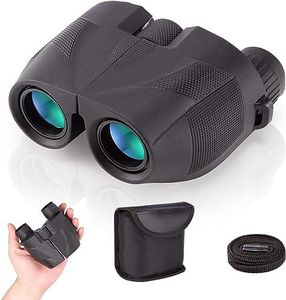 HETVIN 10x25 Binocular for 1000m Long Distance | Compact 10x25 Mini Optics Compact and Portable Ideal for Outdoor Hunting Bird Watching Sports Travel Binocular for Kids & Adults