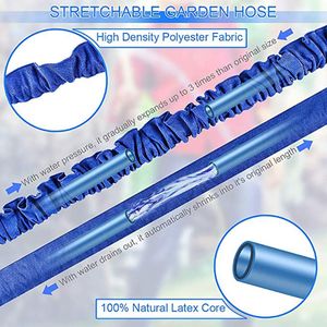 BABADU 100FT Expandable Garden Hose – Flexible with 7-Function Spray Nozzle