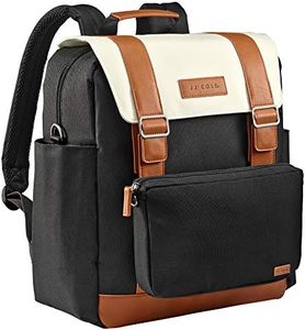 JJ Cole Bloomfield Modular Knapsack Diaper Bag & Ivory, Onyx