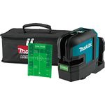 Makita SK105GDZ 12V Max Li-Ion CXT Green Cross Line Laser Supplied in A Carry Pouch - Batteries and Charger Not Included