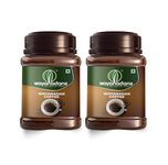 WAYANADANS Pure Black Coffee Powder - 150g (Pack of 2) | Premium Roasted Coffee Beans | Rich in Antioxidants | Boost Energy & Burn Fat | Perfect for Espresso, French Press, Cafe Latte