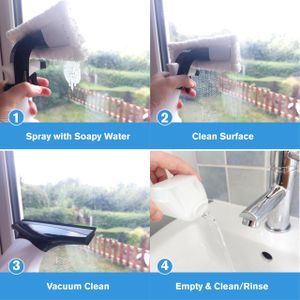 CubeTECH Cordless Window Vacuum Cleaner – Lightweight, Rechargeable