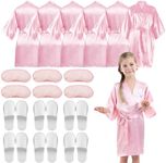 18 Pcs Spa Robes for Girls, Spa Par